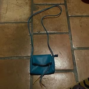 Turquoise mini purse